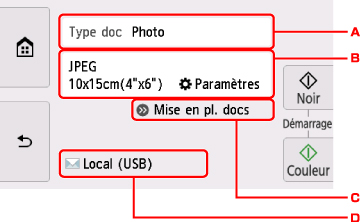 figure : écran tactile